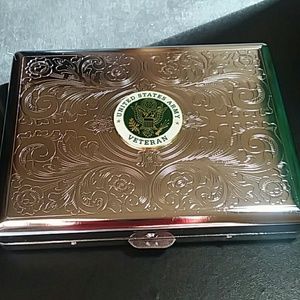 🇺🇸 US Army Veteran Metal Case